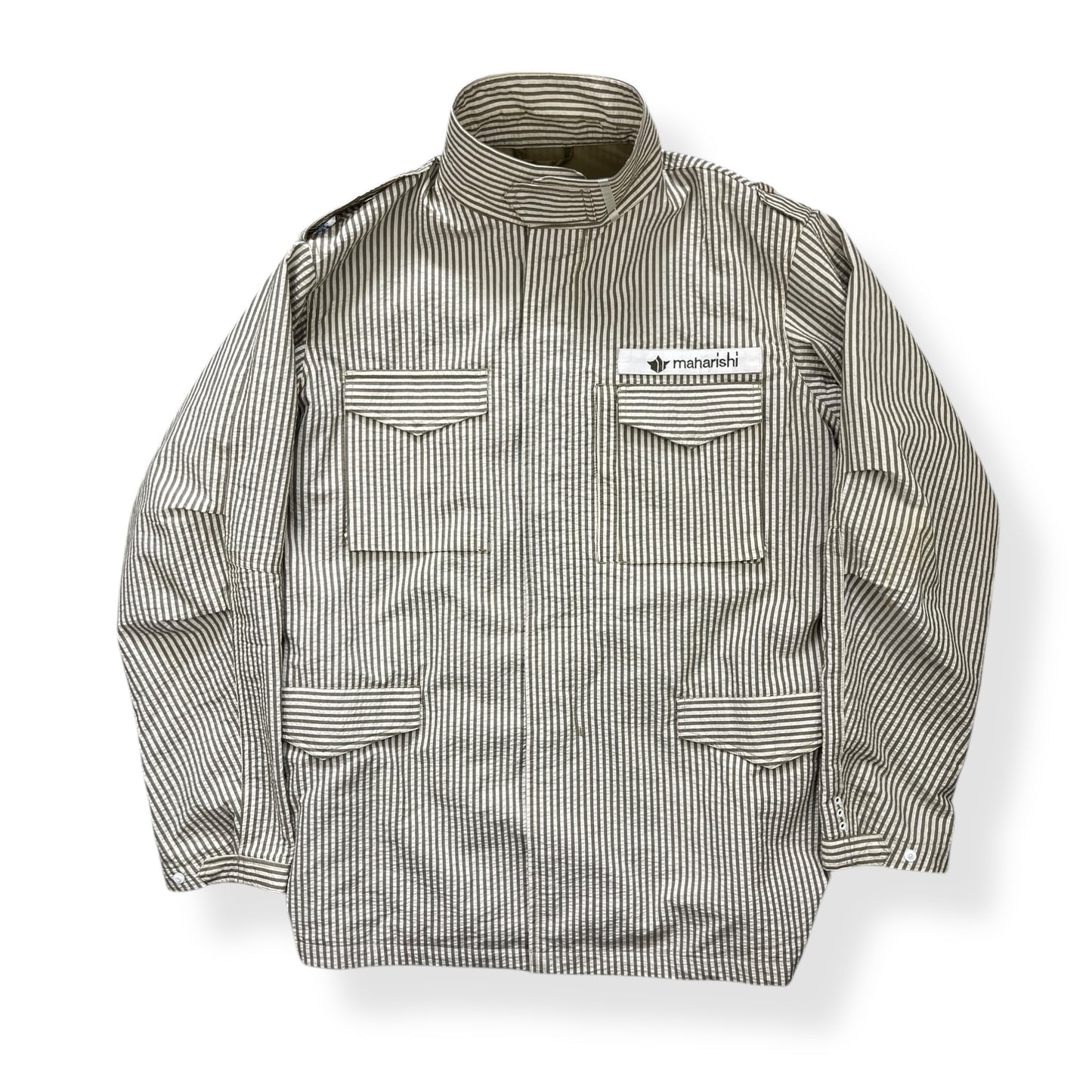2000's Maharishi Seersucker M65 Jacket (L)