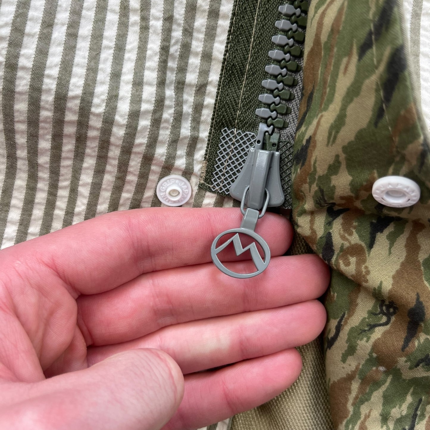 2000's Maharishi Seersucker M65 Jacket (L)