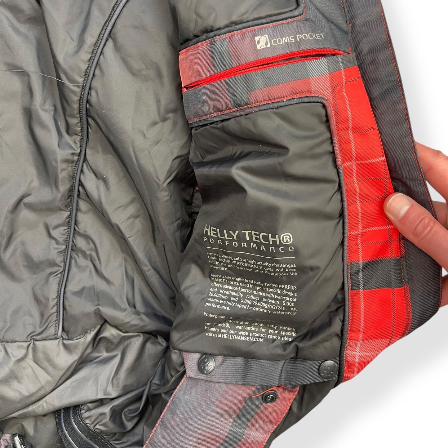 Helly Hansen Tech Performance Plaid Jacket (XL)