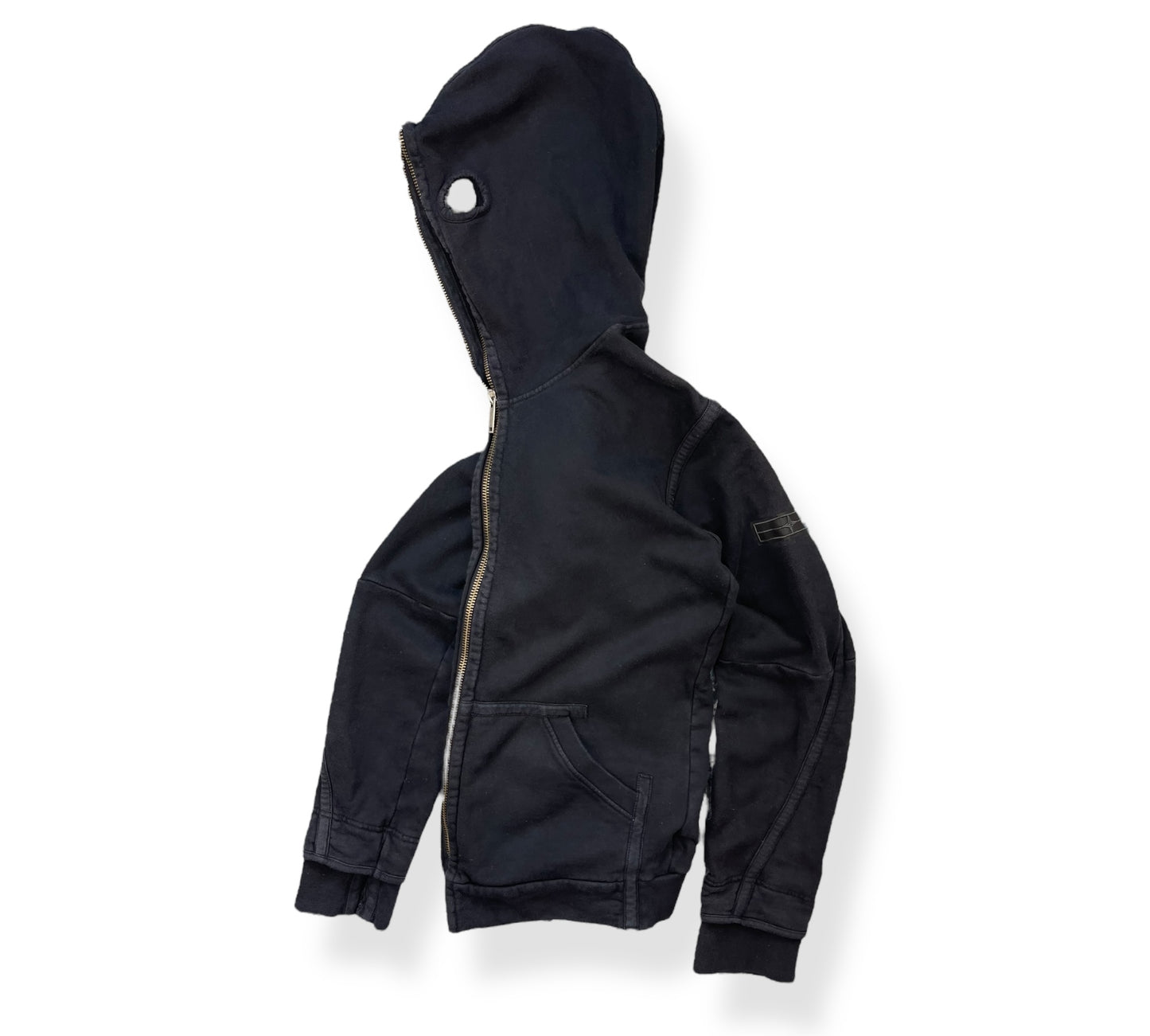 AW2009 Stone Island Denims Full Zip Face Mask Hoodie (L)