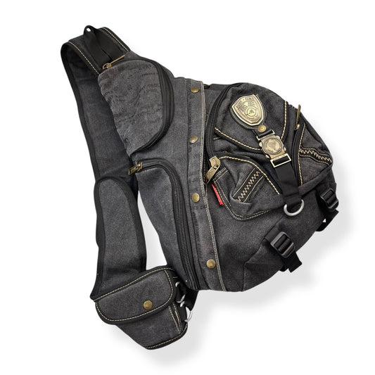2000's Saint Eagle Multipocket Sling Bag