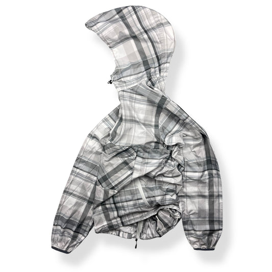 2000's Nike Plaid 1/4 Zip Jacket (S)