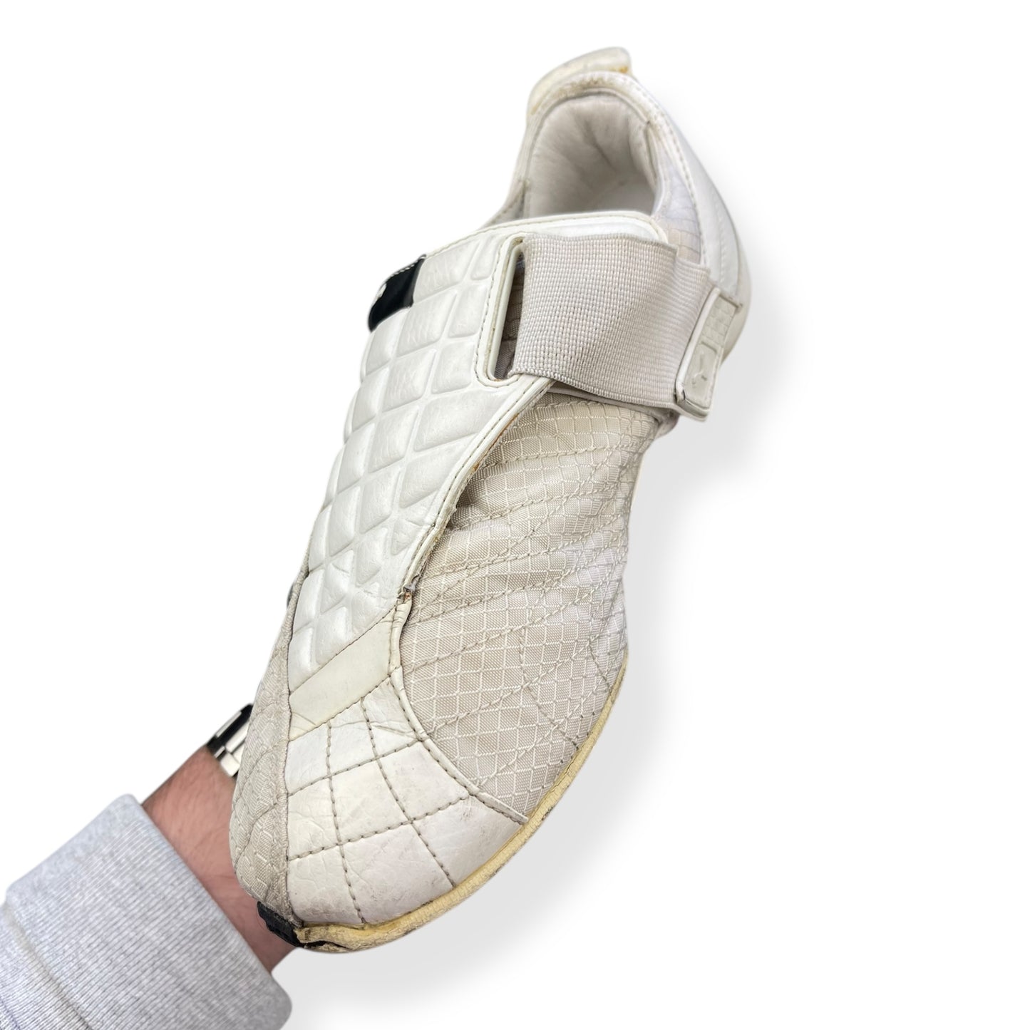 2000's Puma Uke Leather White/Navy (UK8)