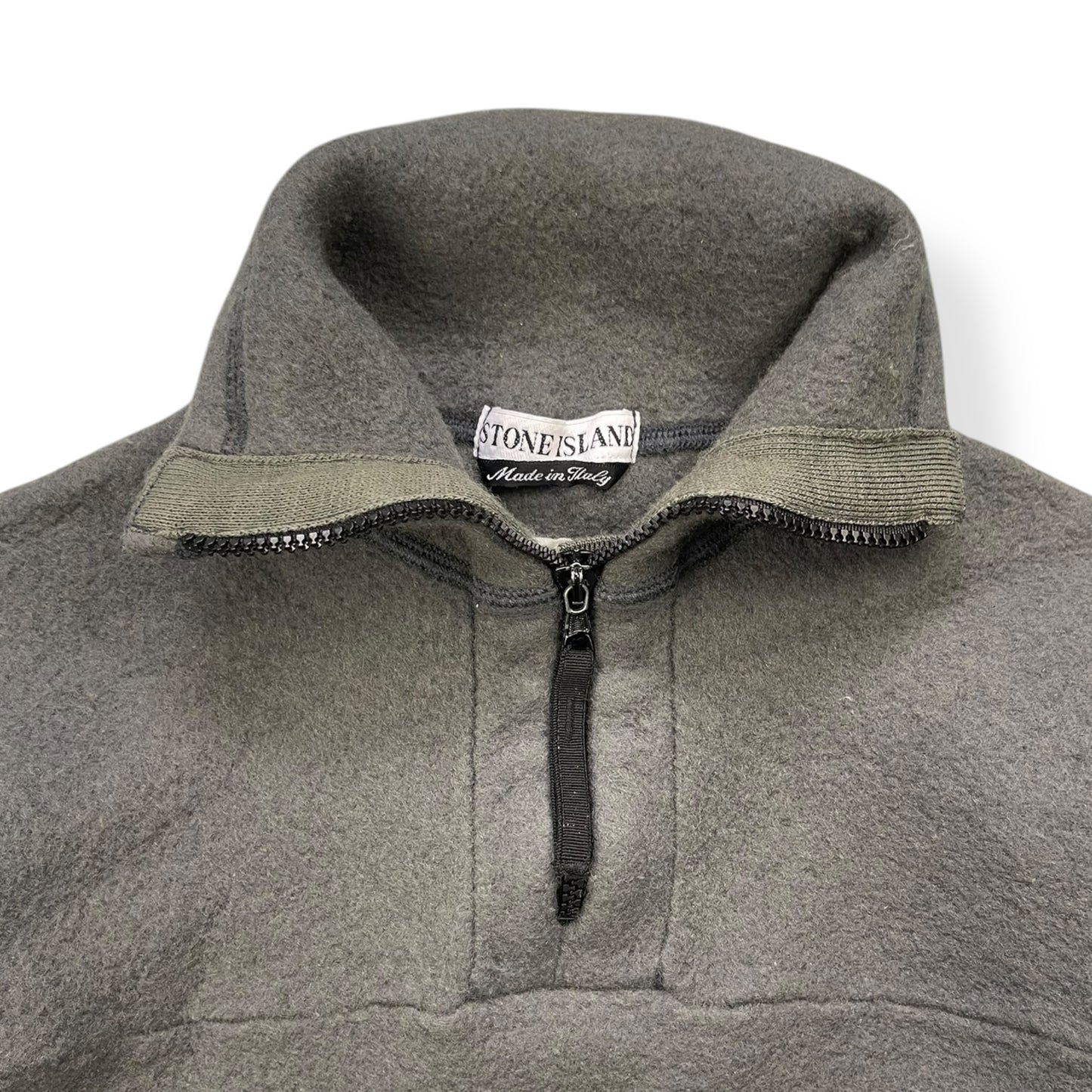 AW1998 Stone Island Wool 1/4 Zip Jumper (M)