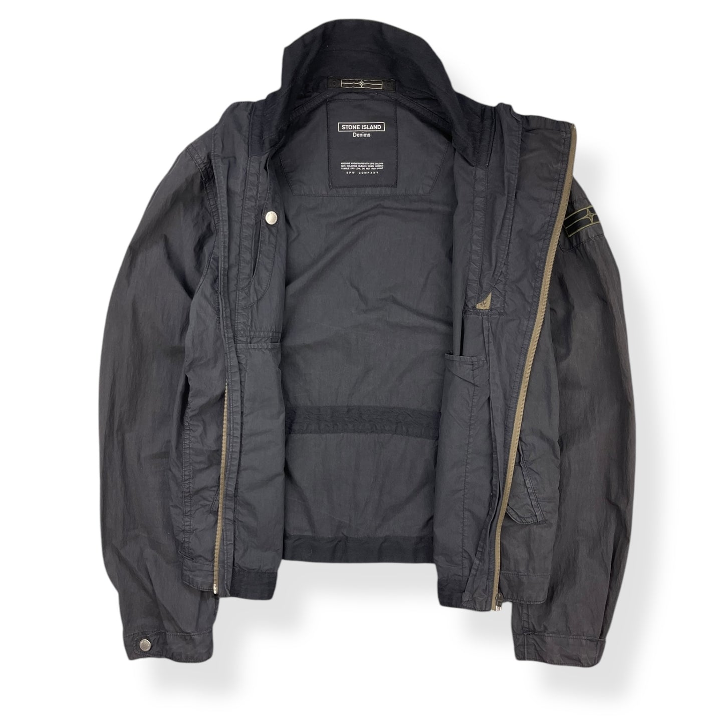 SS2009 Stone Island Denims Dual Zip Jacket (M)