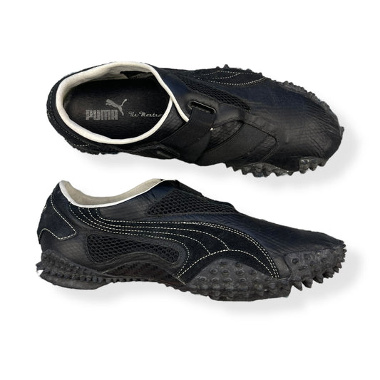 2000's Puma UR Mostro Leather Black/White (UK9)
