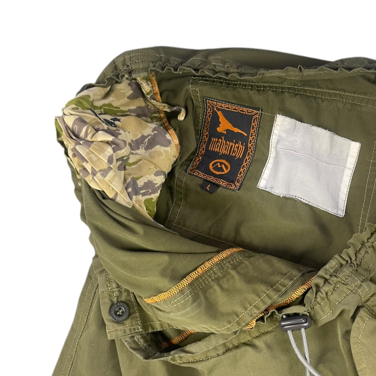 1999 Maharishi Embroidered Dragon Snopants (L)