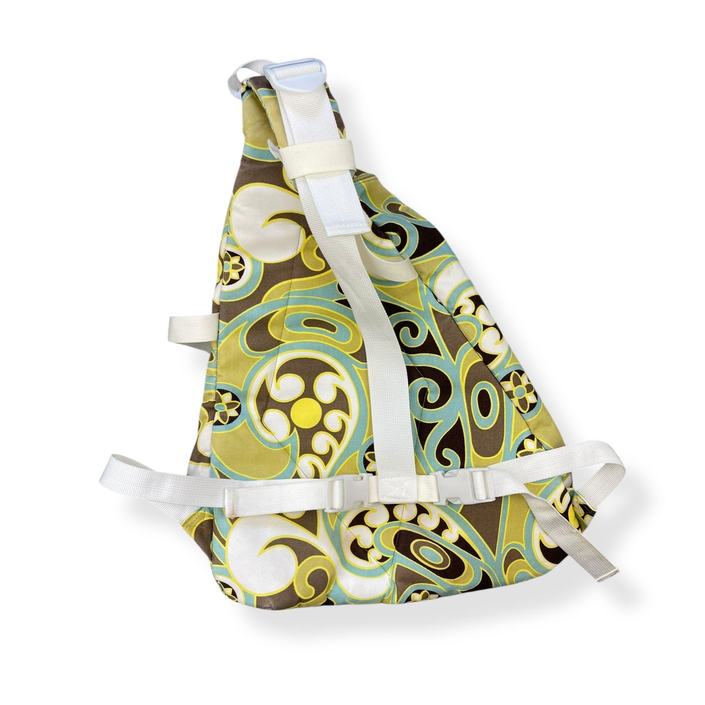 2000's Quiksilver Tri-Harness Floral Sling Bag