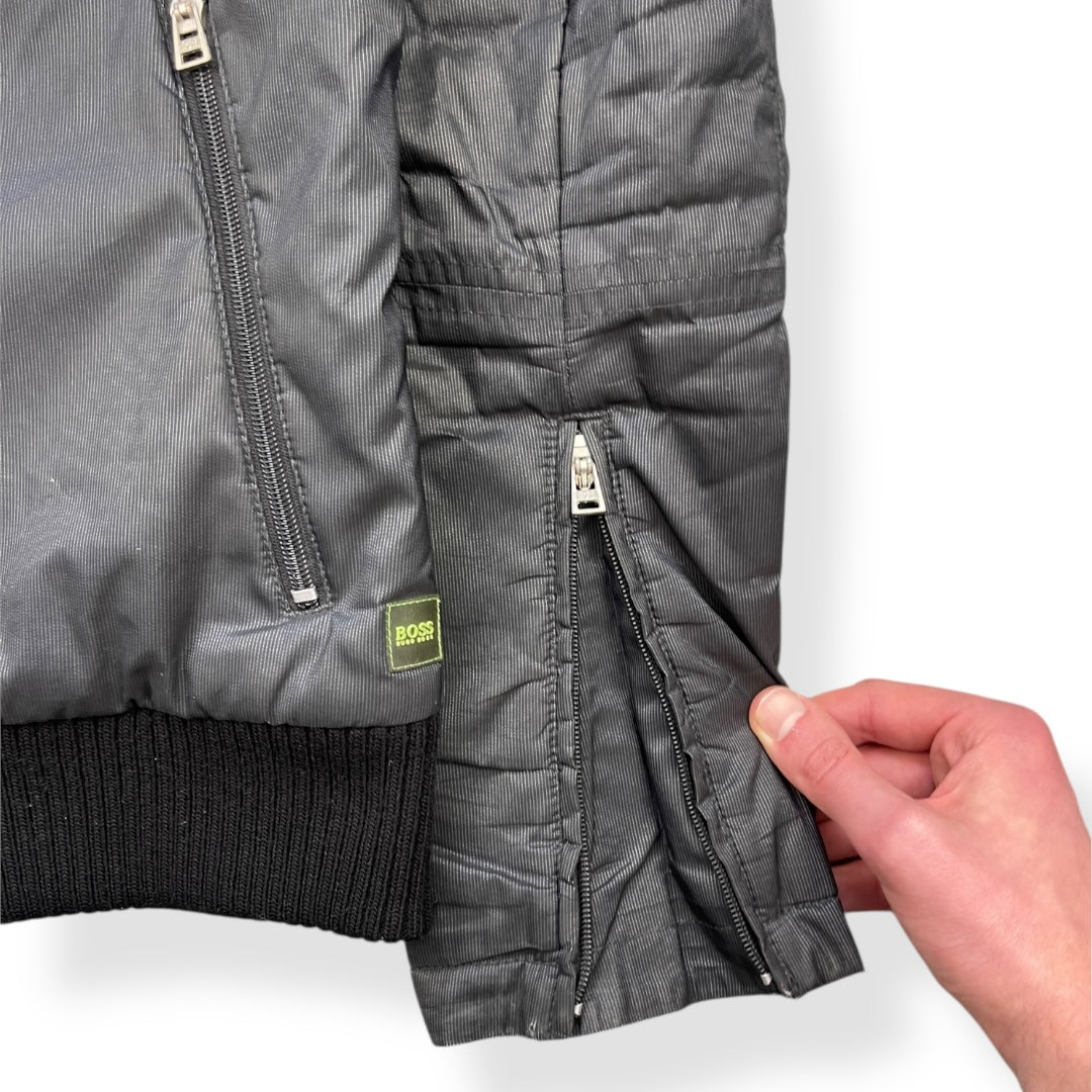 2000's Hugo Boss Stealth Pocket Bomber Jacket (M)