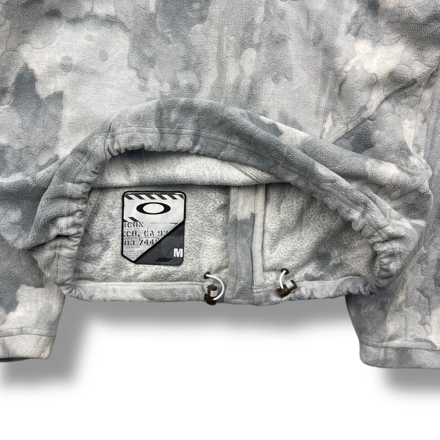 2008 Oakley Snow Camo Fleece Jacket (M)