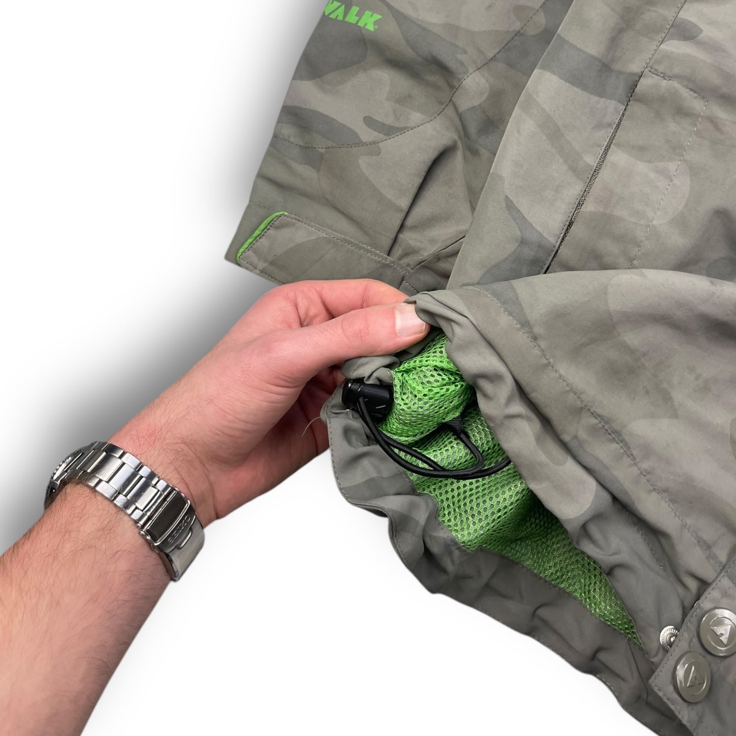 2000's Airwalk Camo Goggle Jacket (XL)