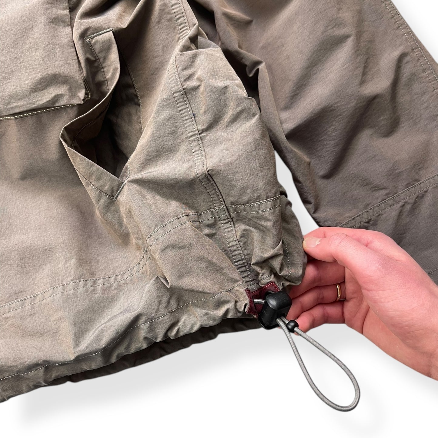 2000's Tommy Hilfiger Asymmetric Cargo Pocket Jacket (L)