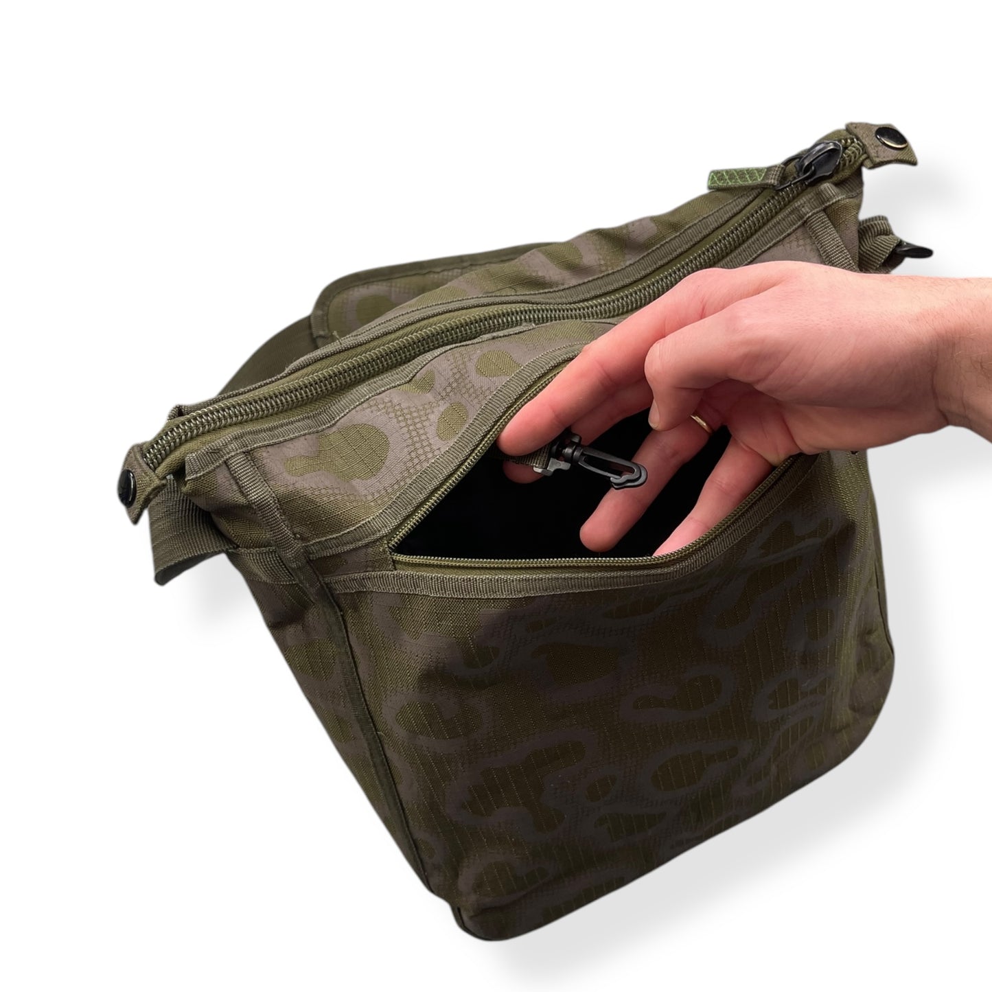 2000's Stussy Digi Camo Messenger Bag