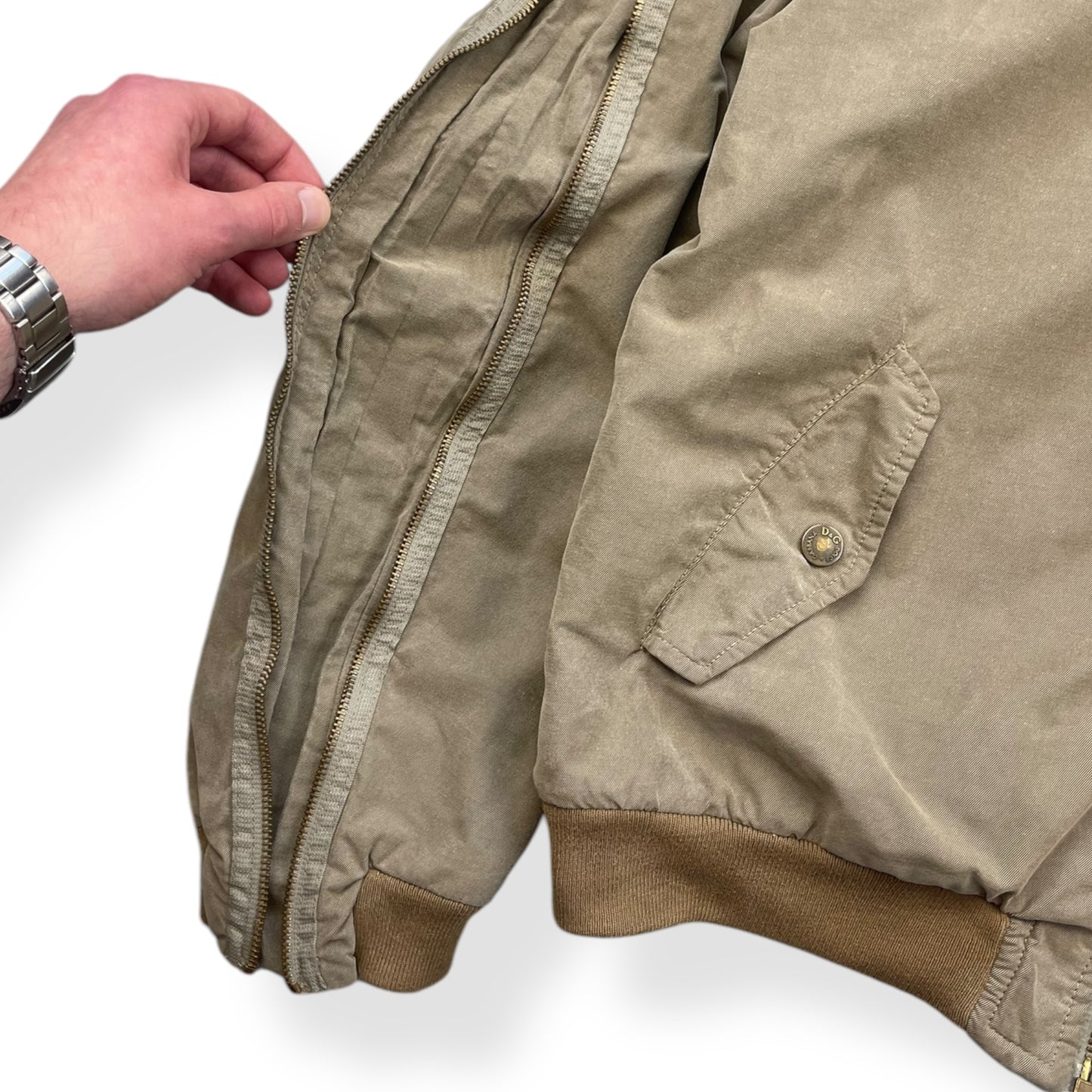 2003 Dolce & Gabbana Cargo Zip Jacket (L)