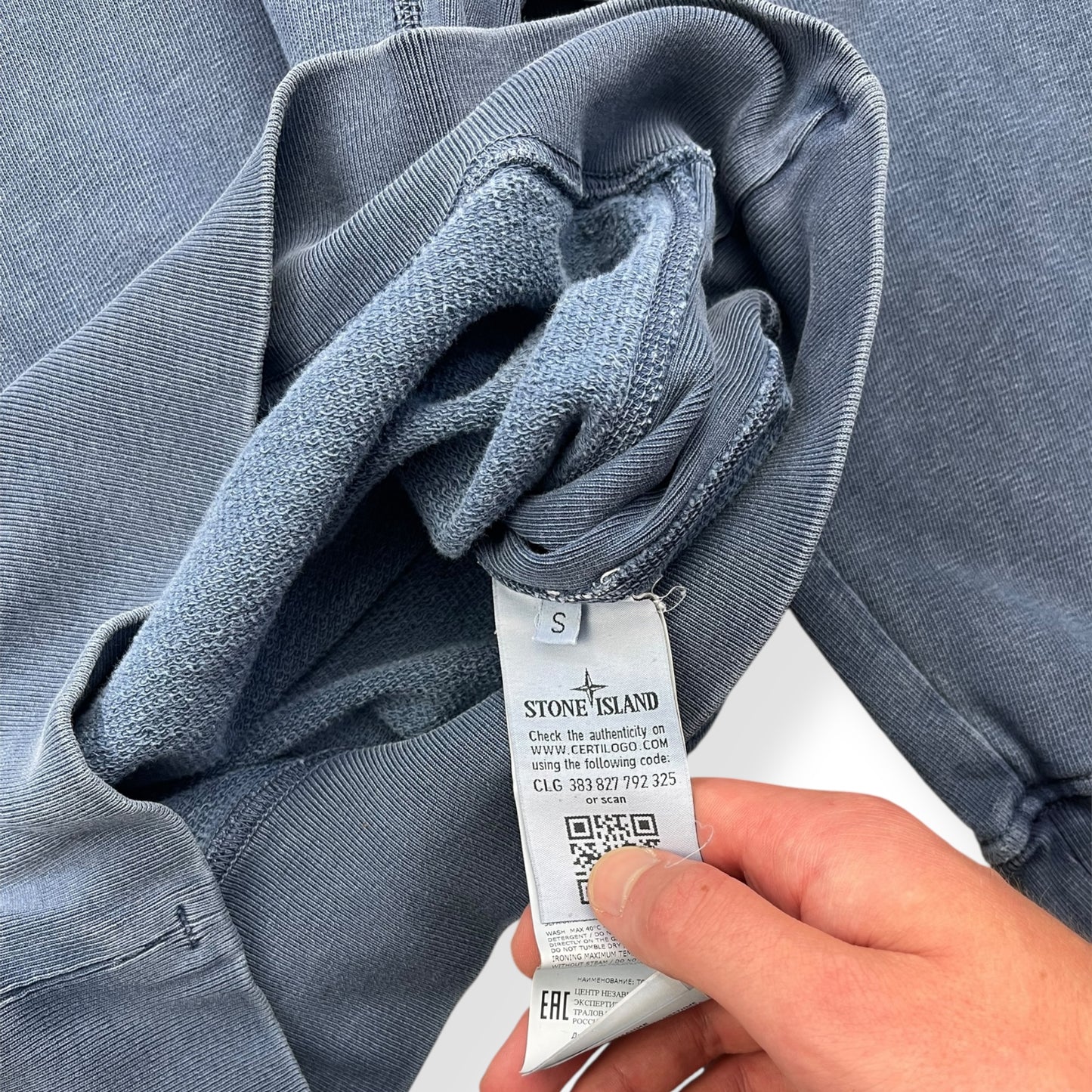 Stone Island Faded Compass Sweatshirt (S)