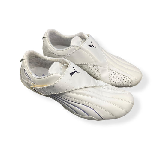 2000's Puma Jiyu V Leather White/Purple (UK7)