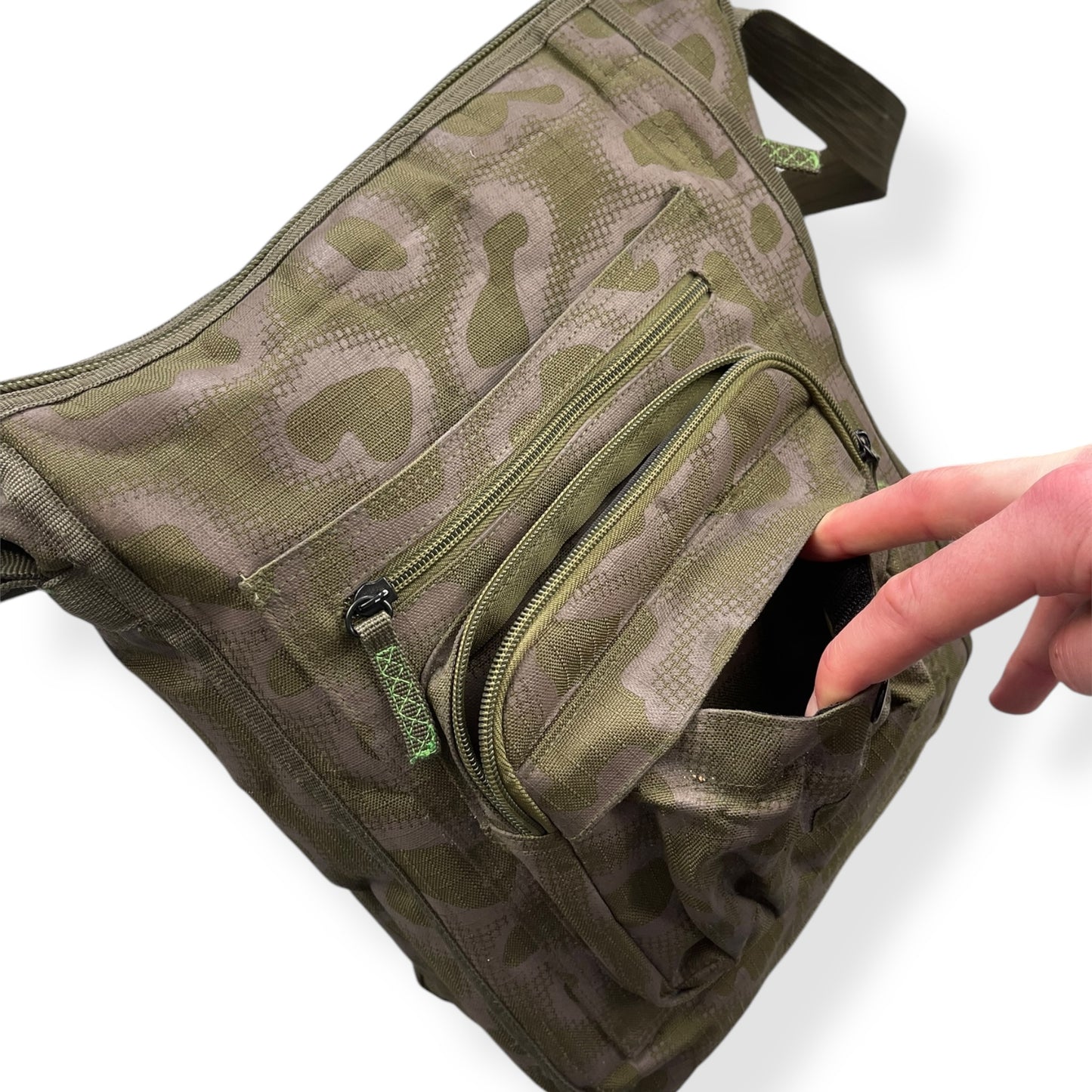 2000's Stussy Digi Camo Messenger Bag