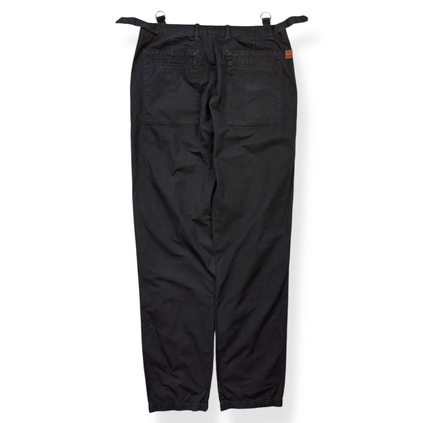 2000's Hugo Boss Orange Multi-Zip Trousers (32)