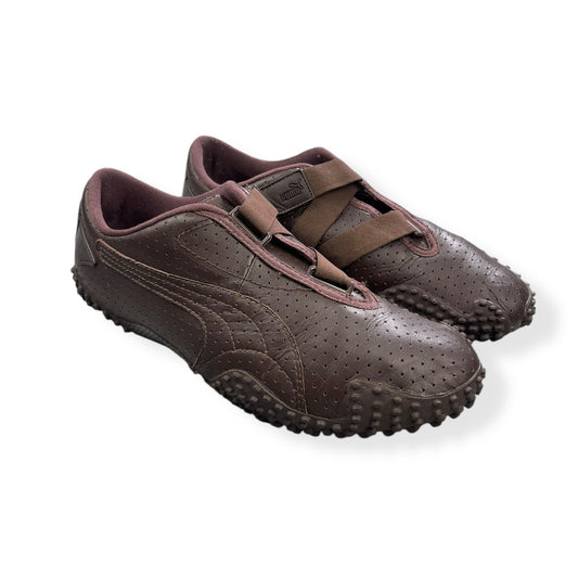 2000's Puma Mostro Perforated Leather Brown (UK9)