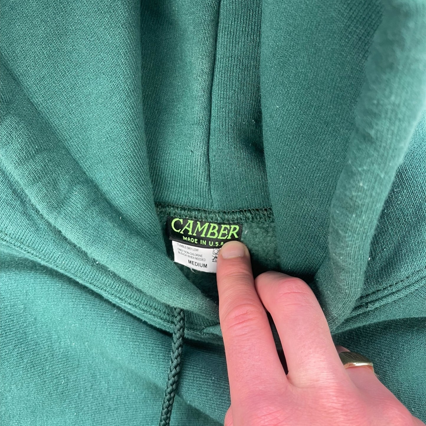 Camber USA Forest Green 12oz Hoodie (M)