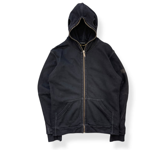 AW2009 Stone Island Denims Full Zip Face Mask Hoodie (L)