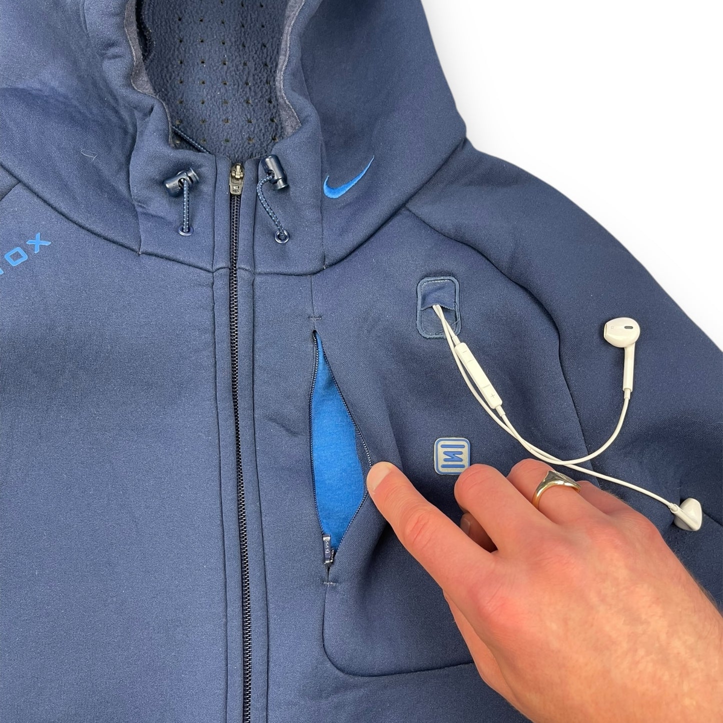 2000's Nike Shox Scuba Hoodie (M)