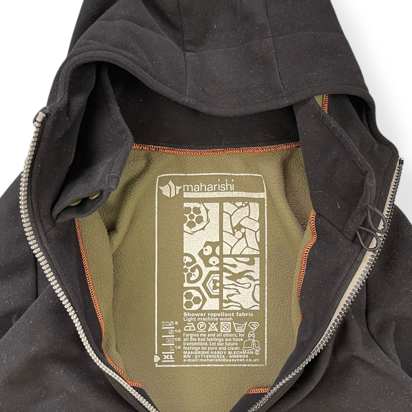 AW99/00 Maharishi Proline Fleece Jacket (XL)