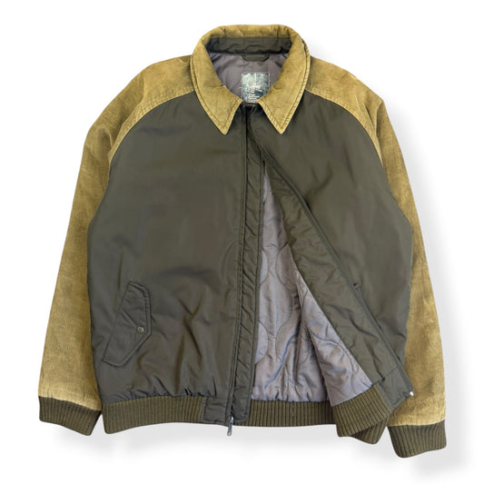 2000's Stussy Corduroy/Nylon Panelled Jacket (M)