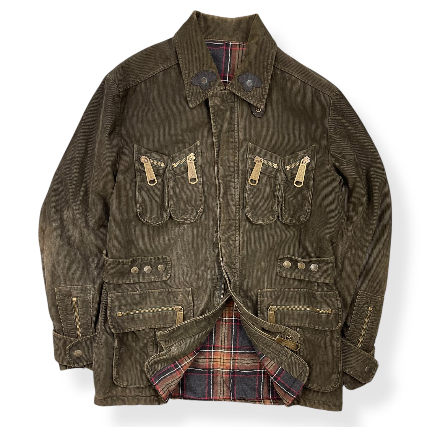 AW2003 Dolce & Gabbana Corduroy Cargo Jacket (L)