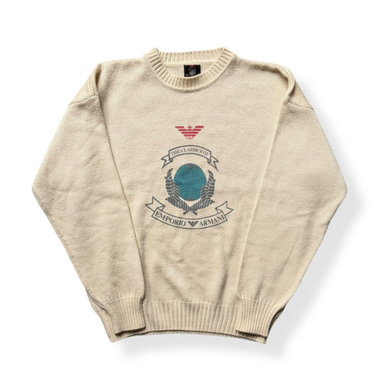 1980's Emporio Armani Knitted Jumper (M)