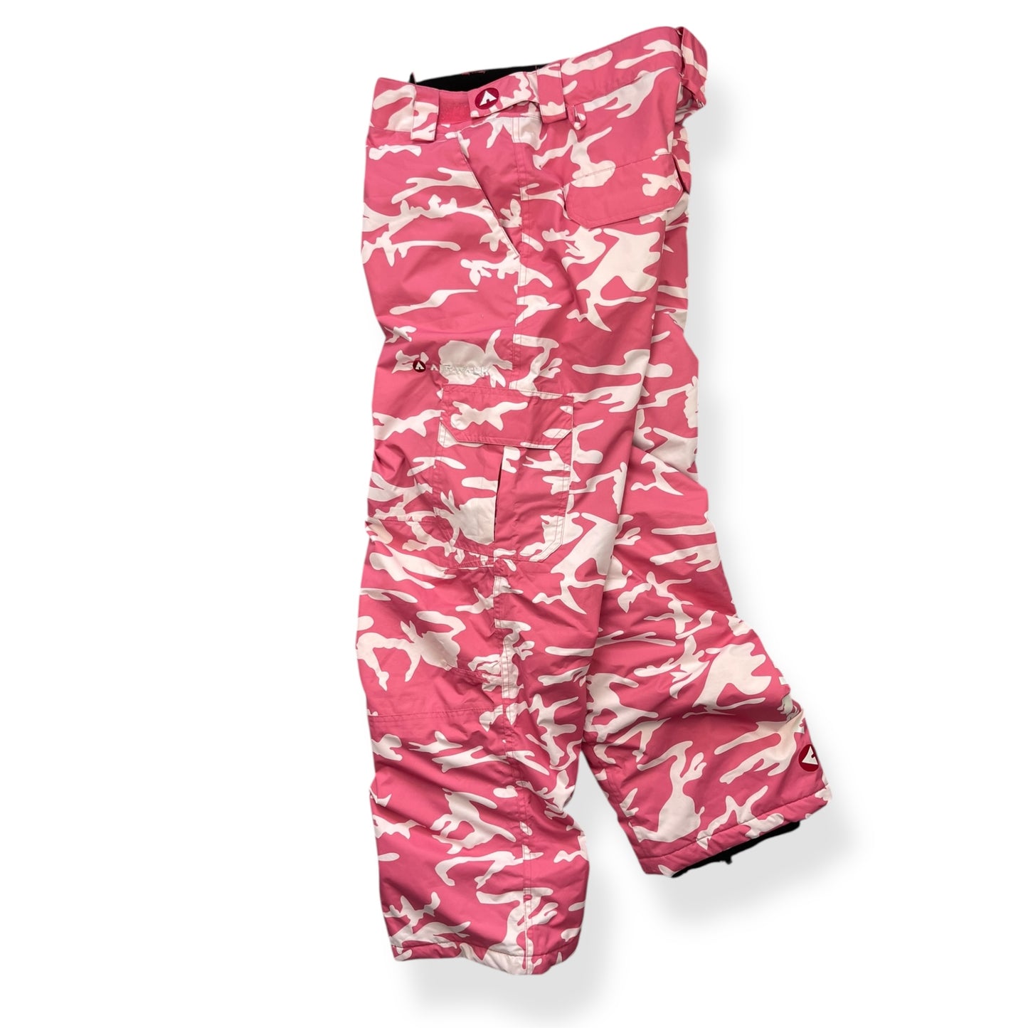 2000's Airwalk Pink Camo Goggle Jacket / Ski Trousers (L)