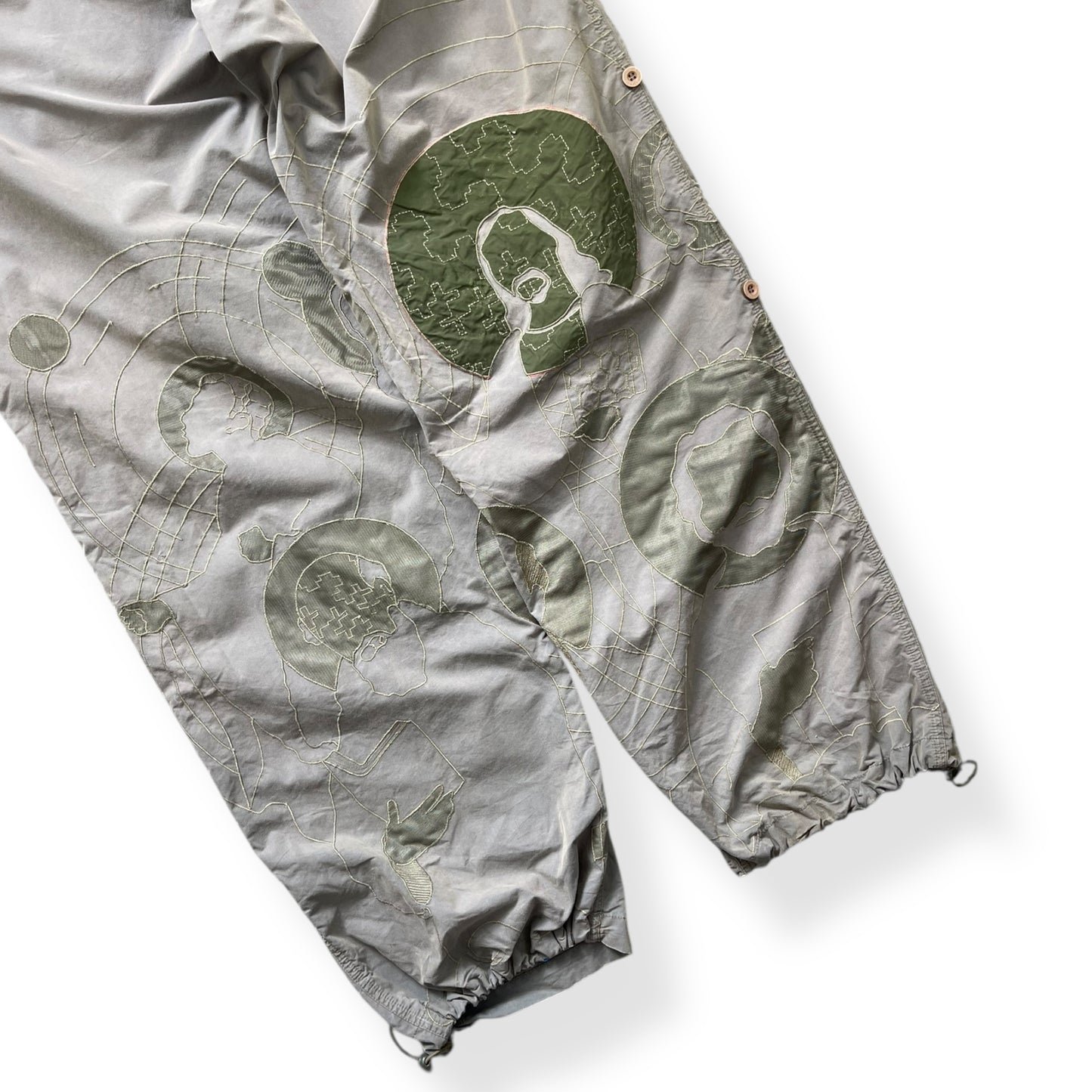 2000's Maharishi Embroidered Reflective Snopants (L)