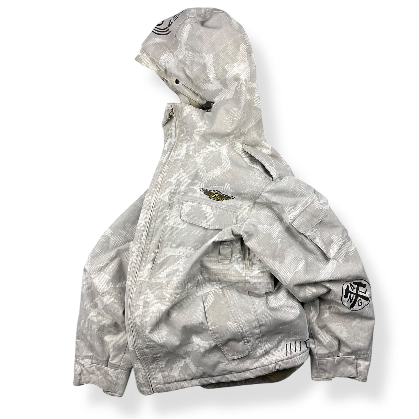 2000's Analog Digi Camo Jacket (L)