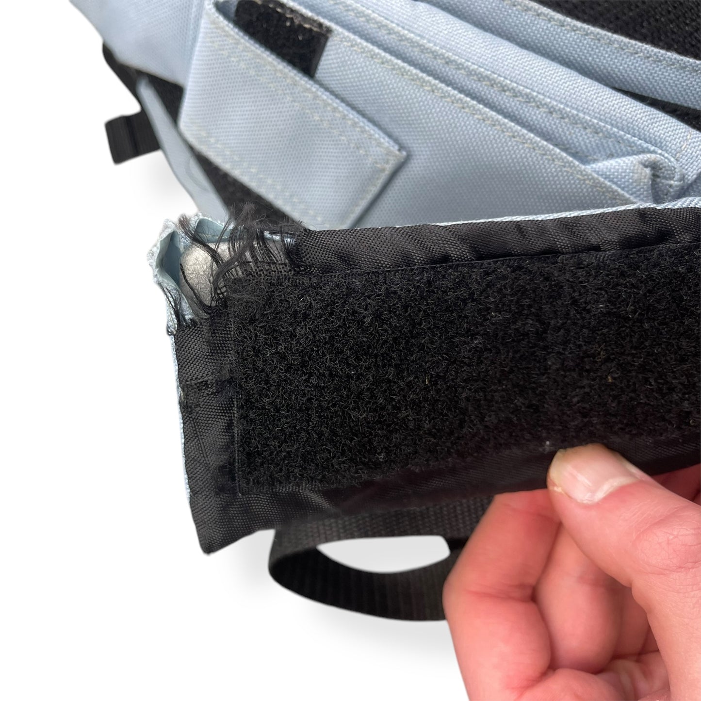 2000's Quiksilver Baby Blue Sling Bag