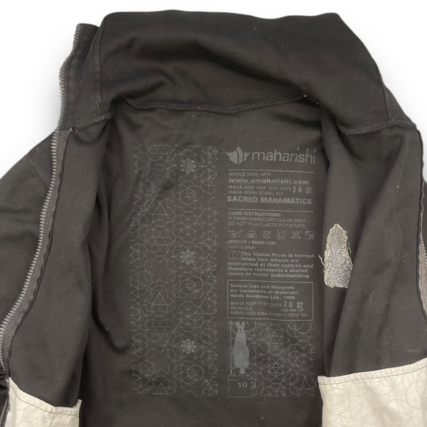 Maharishi Off Centre Zip Jumper (S)