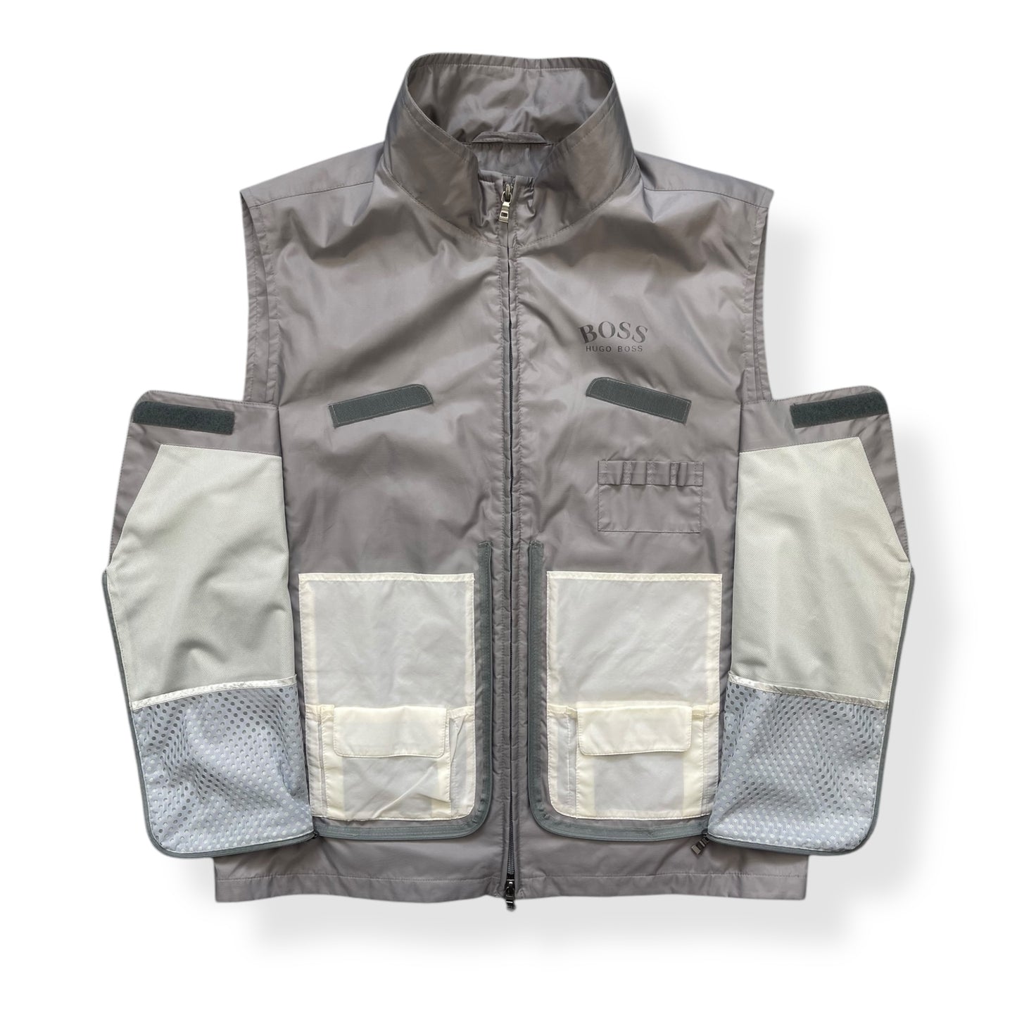 2000's Hugo Boss Stealth Pocket Vest (M)