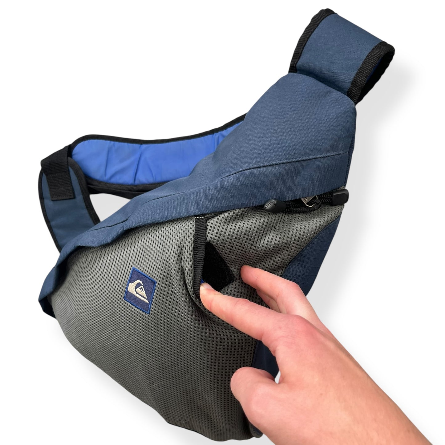 2000's Quiksilver Mesh Pocket Sling Bag