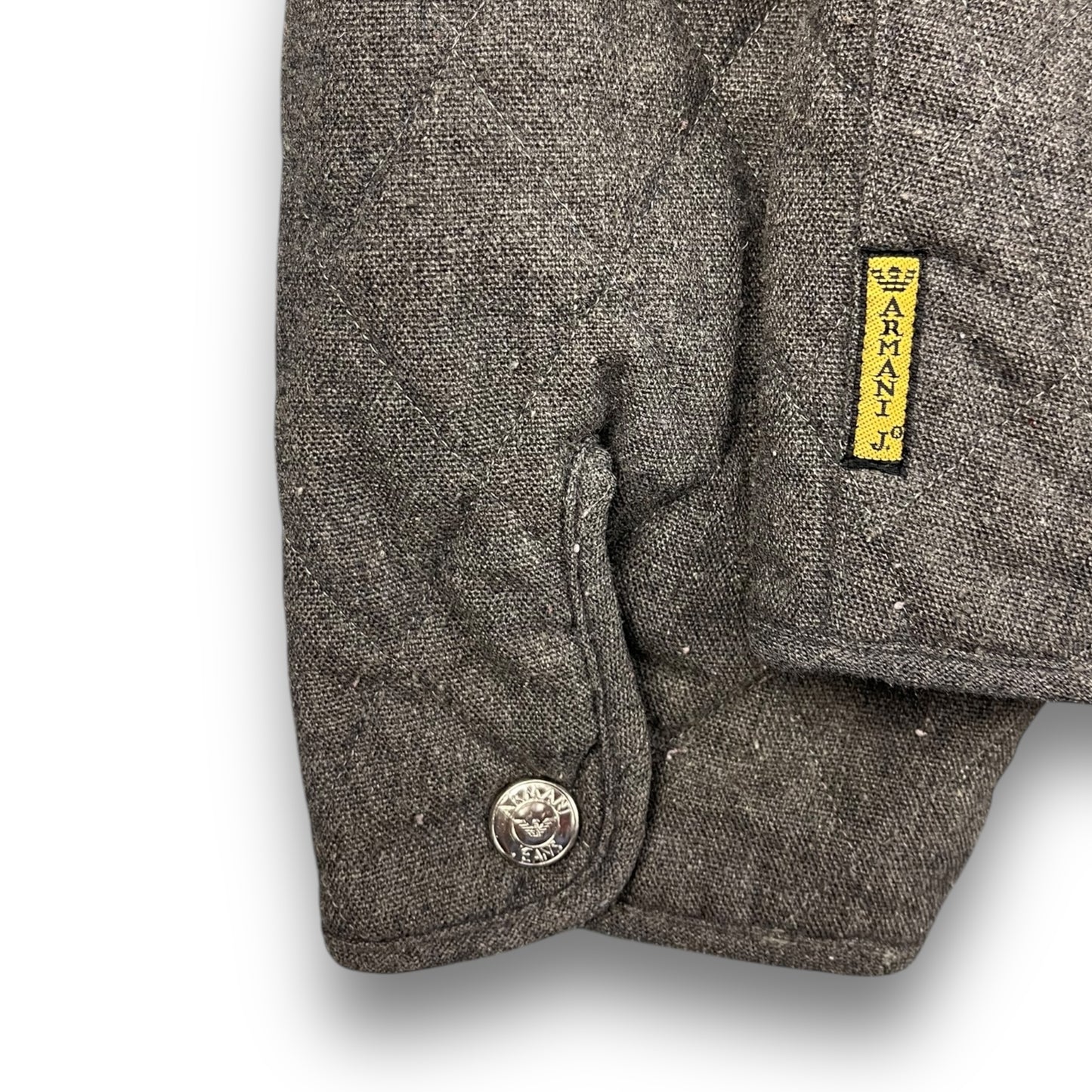 90's Armani Quilted Wool Bomber (M)