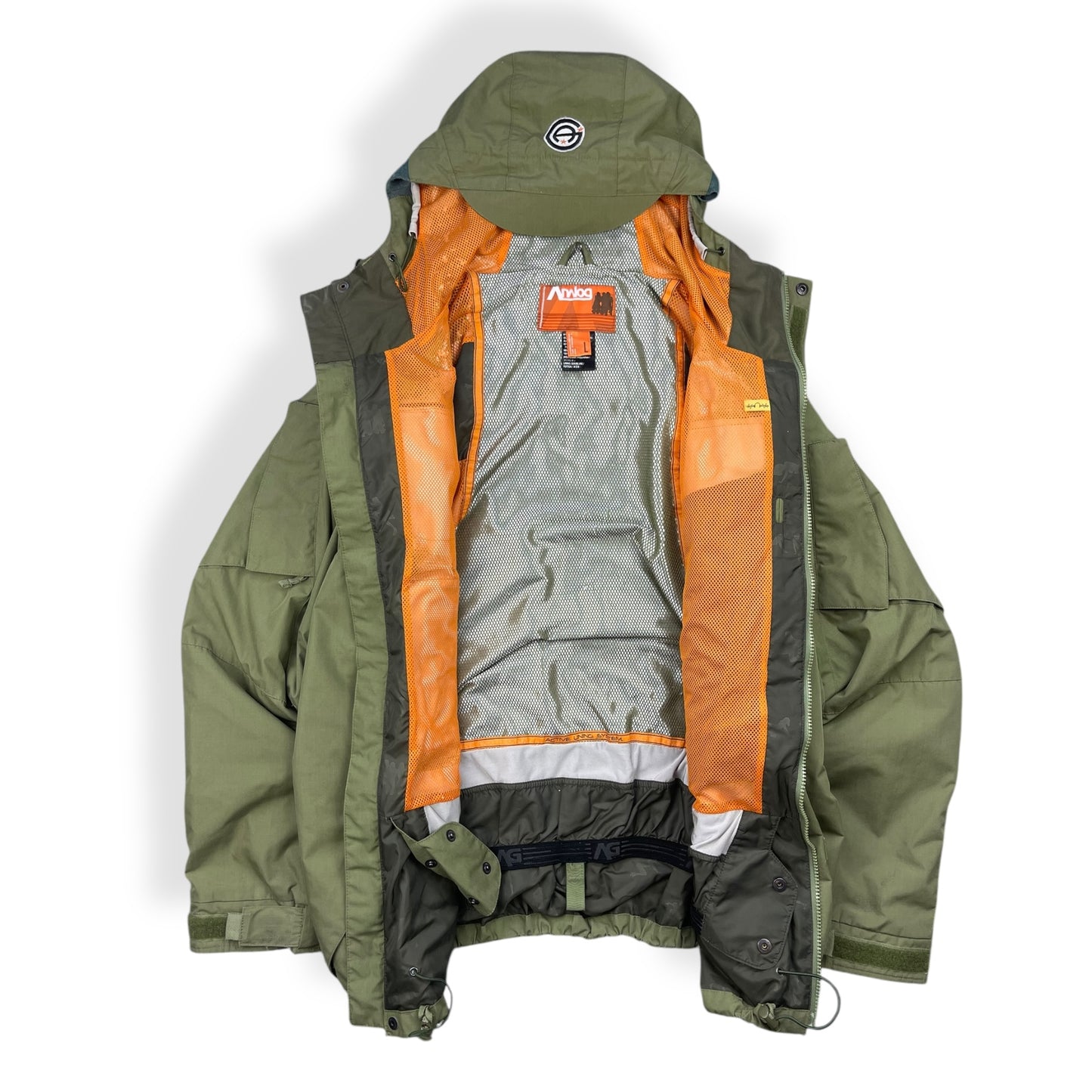 2000's Burton Analog Hidden Pocket Kevlar Jacket (L)