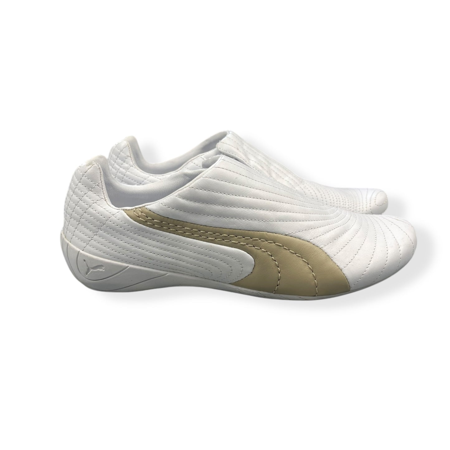 2000's Puma Sokuto White/Gold (UK8)