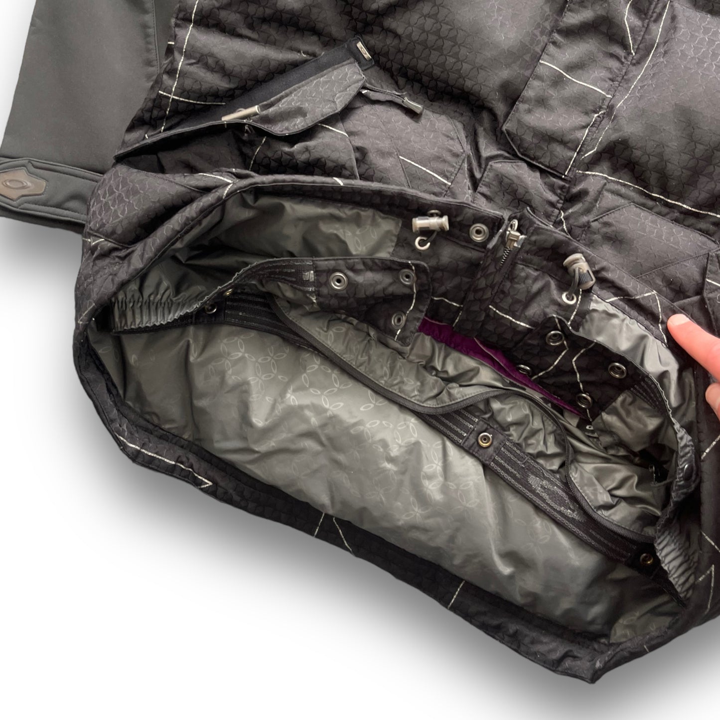2009 Oakley 2in1 Magnetic Puffer Jacket / Gilet (L)