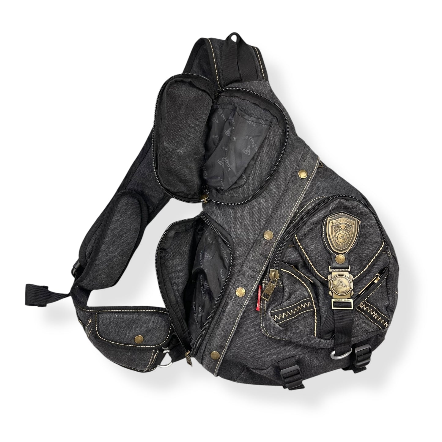 2000's Saint Eagle Multipocket Sling Bag