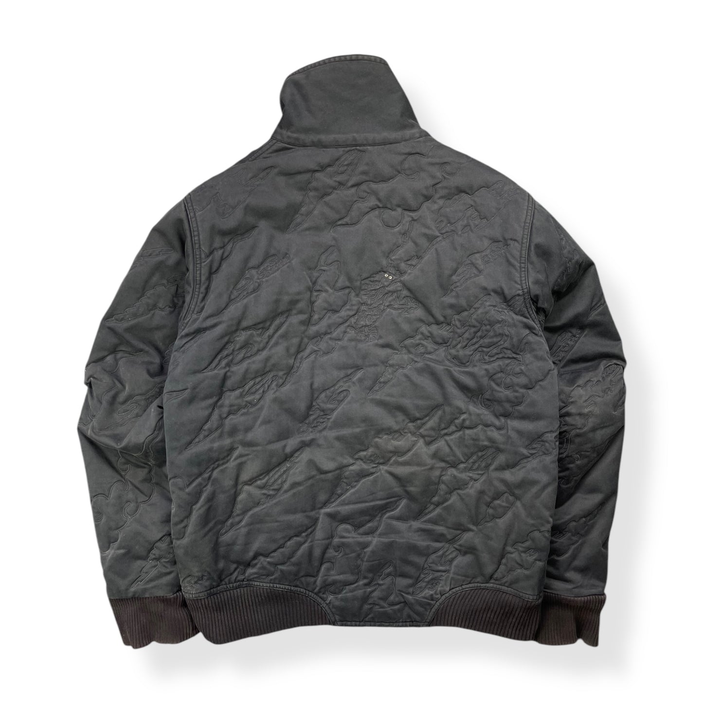 2000's Maharishi Off Centre Zip Embroidered Jacket (L)