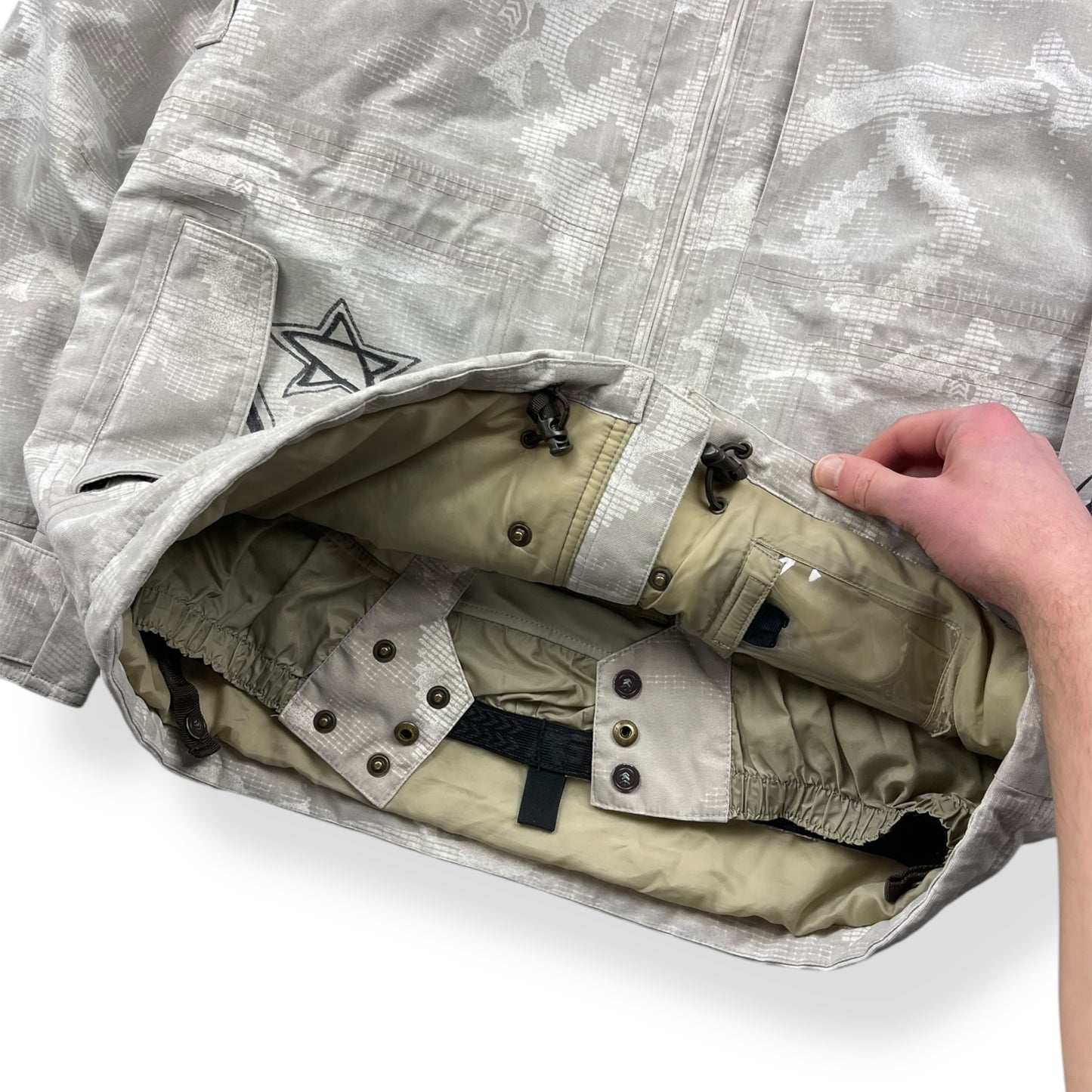 2000's Analog Digi Camo Jacket (L)