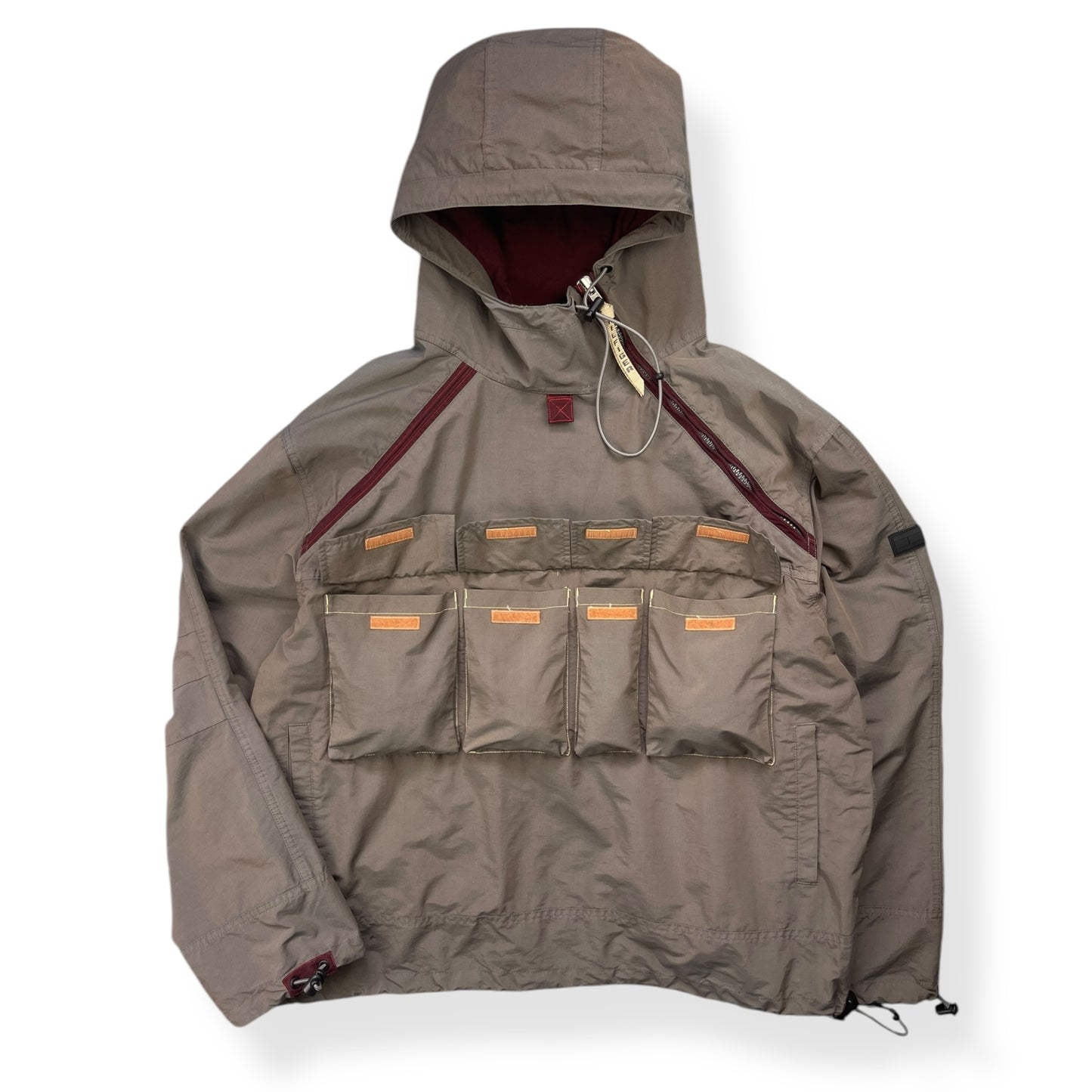 2000's Tommy Hilfiger Asymmetric Cargo Pocket Jacket (L)