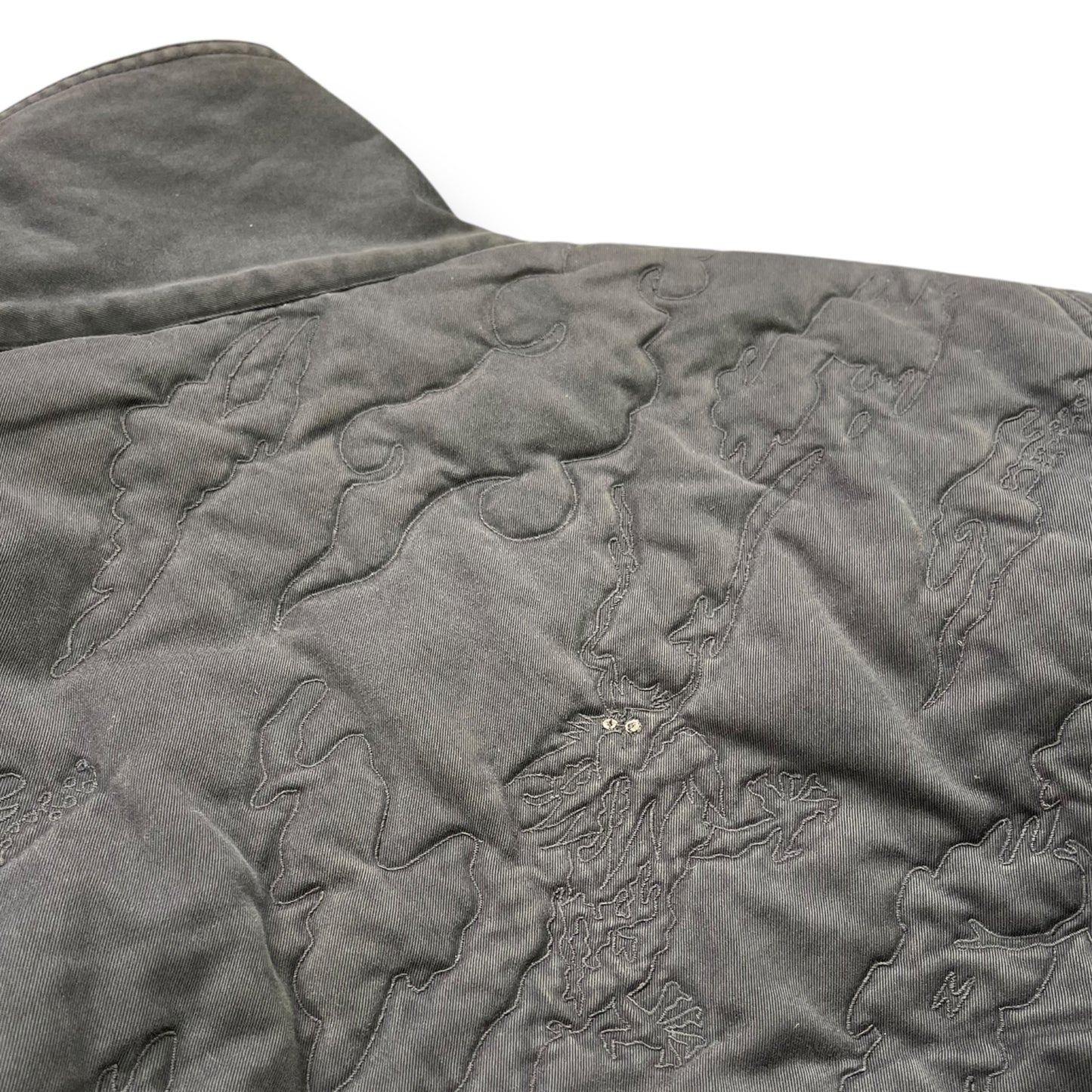 2000's Maharishi Off Centre Zip Embroidered Jacket (L)