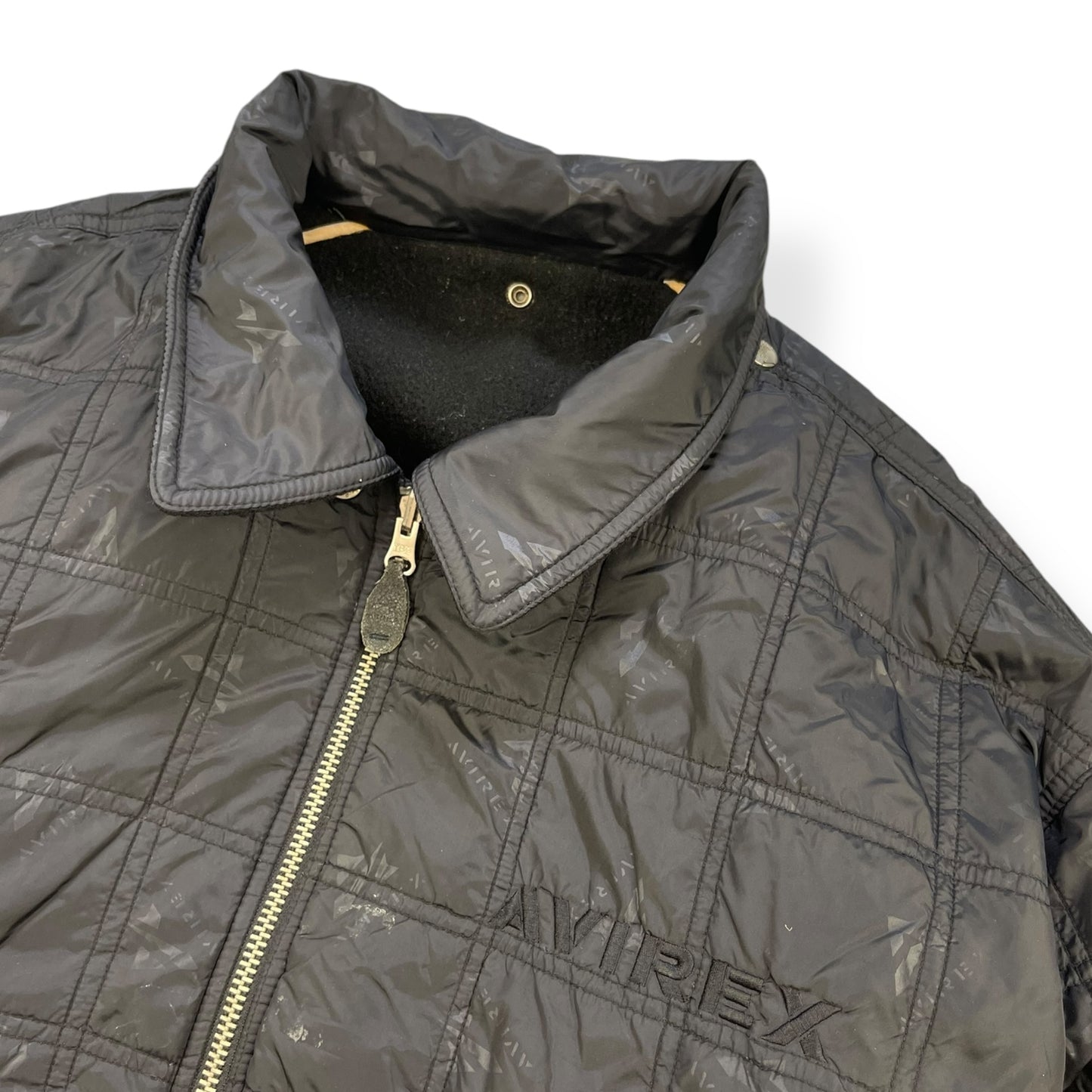 2000's Avirex NY Squadron Reversible Wool Jacket (XL)