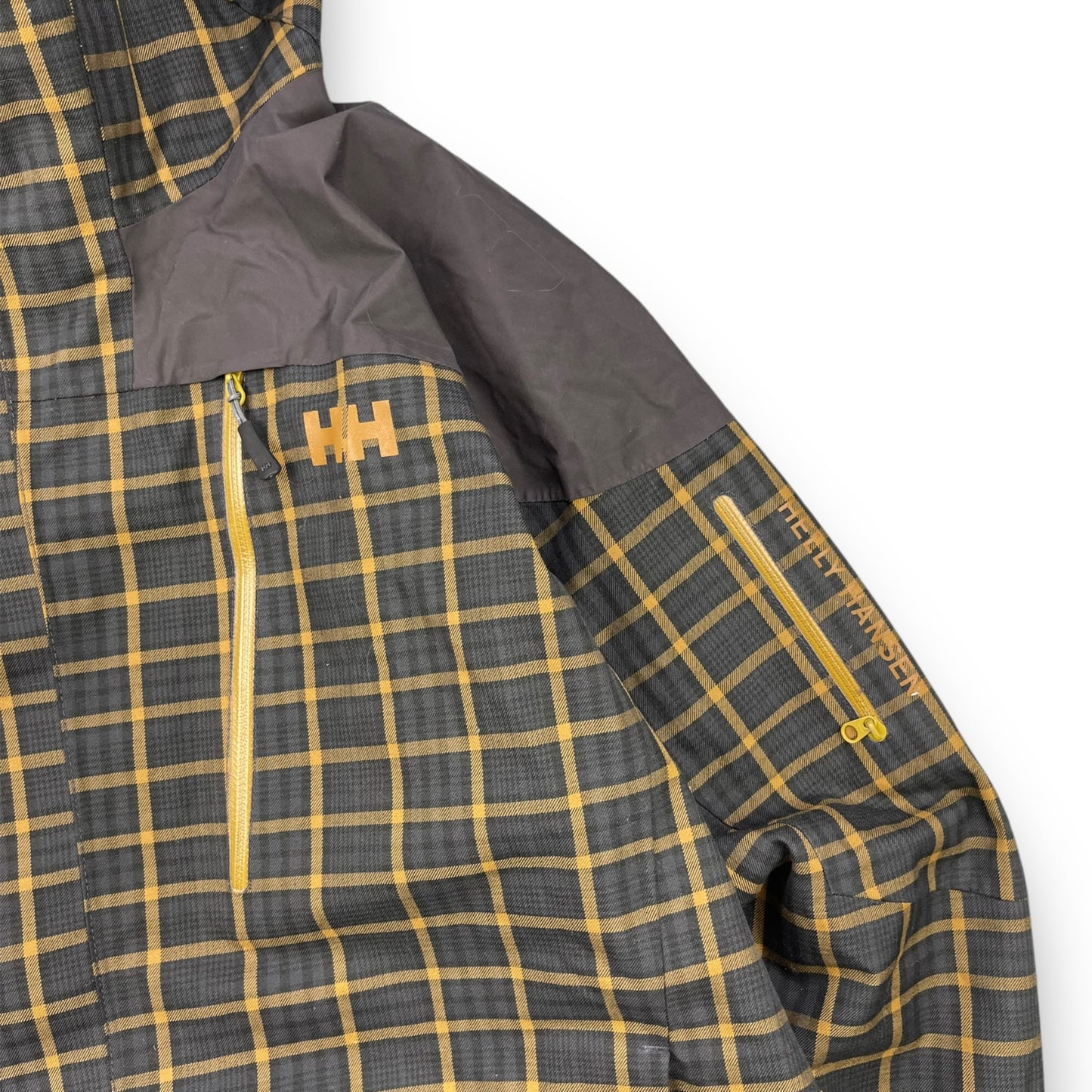 Helly Hansen Asymmetric Plaid Jacket (M)