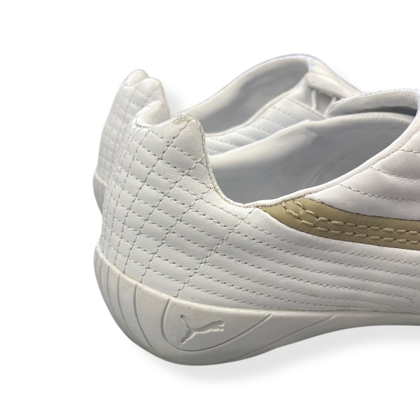 2000's Puma Sokuto White/Gold (UK8)
