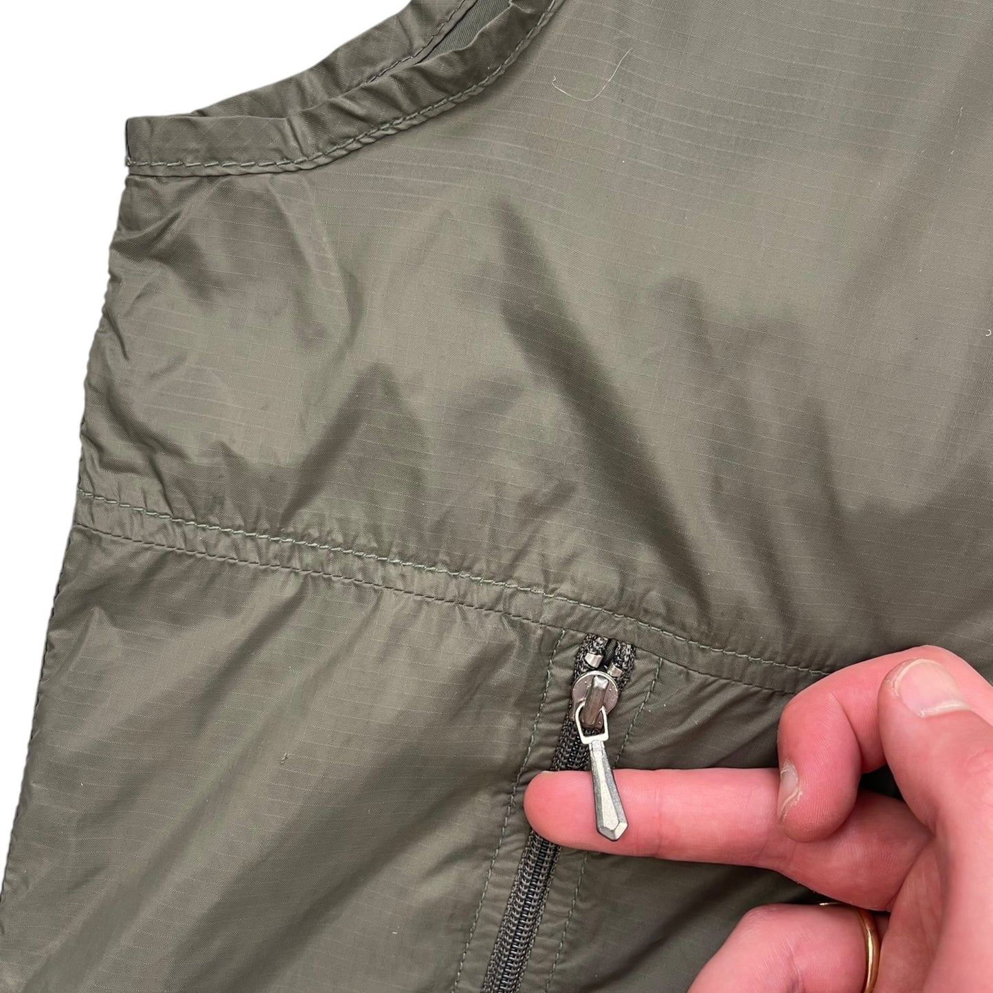 2000's Diesel Parachutech Hooded Gilet (S)